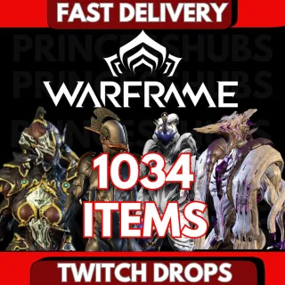  Warframe (1059) - Styanax + Gara + Saryn + Sevagoth + Ember + Gotva + Baza + 36 Forma + 5 Shards - TWITCH Drops