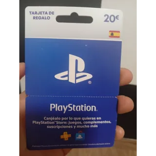 20€ PLAYSTATION STORE GIFTCARD