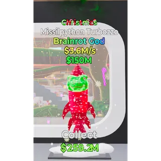 FORTNITE STEAL THE BRAINROT CHRISTMAS MISSILPYTHON TURBOZZO