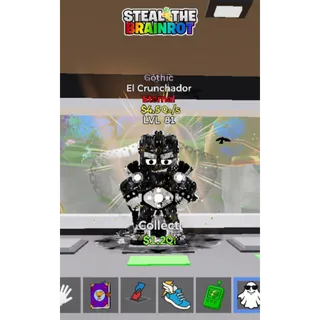 FORTNITE STEAL THE BRAINROT EL CRUNCHADOR GOTHIC