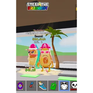 FORTNITE STEAL THE BRAINROT CHILYEIE Y AVOCADOA SUMMER