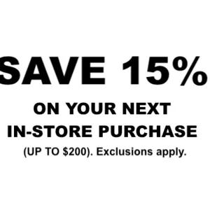 Home Depot - 15% Off (up to $200)