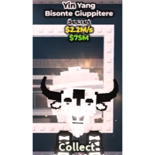 Bistone Giuppitere Yin Yang