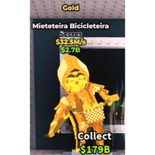 Mieteteira Bicicleteira Gold