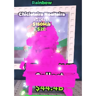 Rainbow Chicleteira Noelteira 150m/s