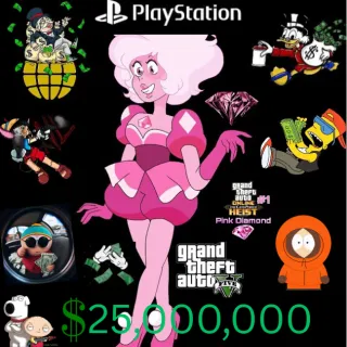 25.000.000 GTA Money PS5