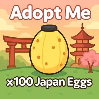 Adopt Me 100x Japan Eggs