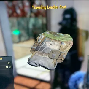travelling leather coat