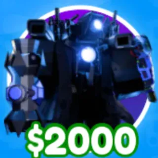 Upgraded Titan Cameraman | Cameraman Tower Defense Roblox