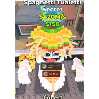 SPAGHETTI TUALETTI