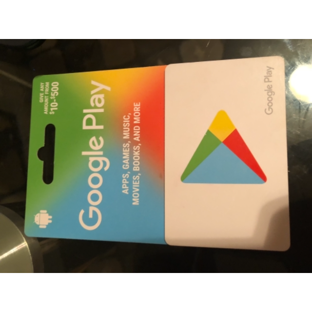 Google Play 500 Dollar Gift Card Google Play Gift Cards Gameflip