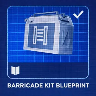 Barricade Kit Blueprint