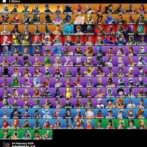 (174 Skins) Rouge Spider Knight + The Reaper + OG Save The World