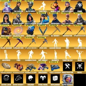 (211 Skins) Galaxy + The Reaper + OG Save The World