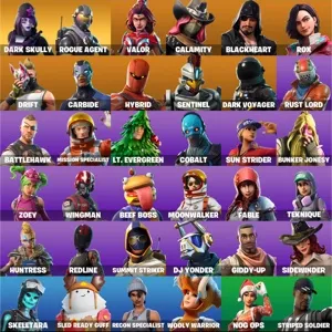 OGE (36 Skins) Dark Skully