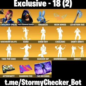114 Skins+ Leviathan Axe
