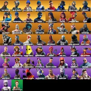 (58 Skins) S2 Knights + The Reaper + OG Save The World + 1750 VB