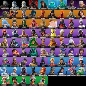 77 Skin Fortnite Account