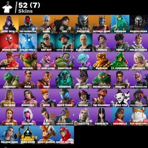 (52 Skins) Dark Skully + Save The World