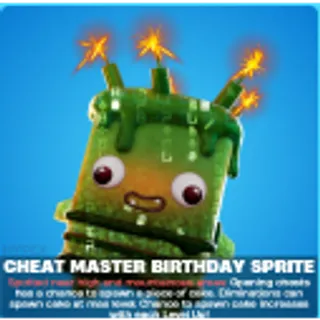 CHEAT MASTER BIRTHDAY SPRITE 
