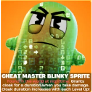 CHEAT MASTER BLINKY SPRITE 