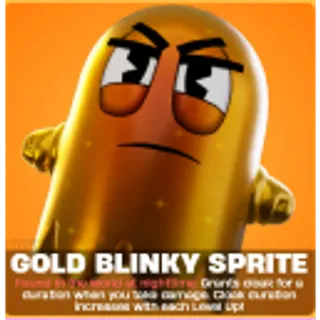 GOLD BLINKY SPRITE 