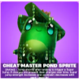 CHEAT MASTER POND SPRITE 
