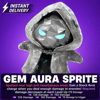 GEM AURA SPRITE | INSTANT DELIVERY
