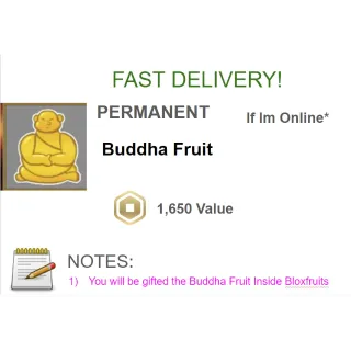 permanent buddha fruit