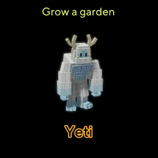 Yeti Grow a garden x5 