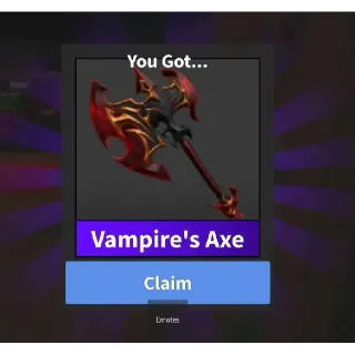 Vampire axe mm2