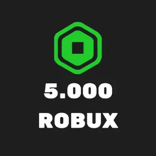 5,000 robux