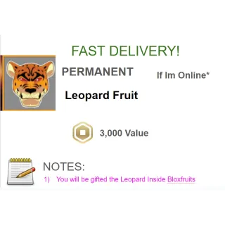 permanent leopard fruit