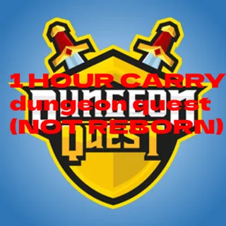 1 HOUR DUNGEON QUEST CARRY ANY LEVEL