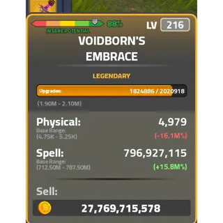 VOIDBORN'S EMBRACE 88% POT MAGE
