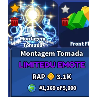 Montagem Tomada Emote - Blade ball
