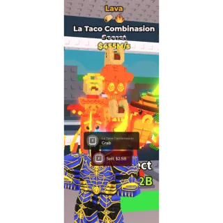 lava la taco combinasion