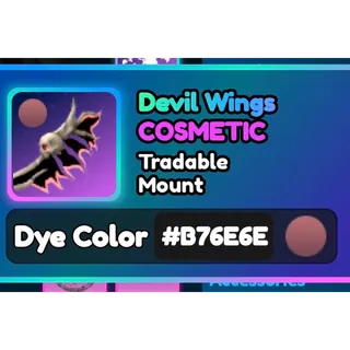 Devil wings b.6.6 Mount (Clean)