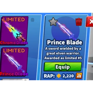 Prince blade
