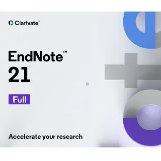 EndNote 21 Perpetual license For Pc/Mac