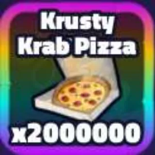 2 MILLION KRUSTY KRAB PIZZA SBTD