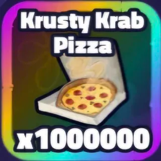 1 MILLION KRUSTY KRAB PIZZA SBTD