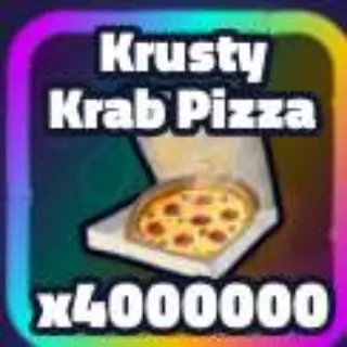4 MILLION KRUSTY KRAB PIZZA SBTD