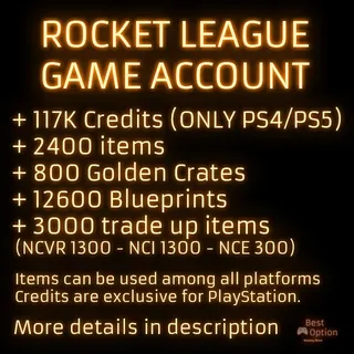 Rocket League Game Account