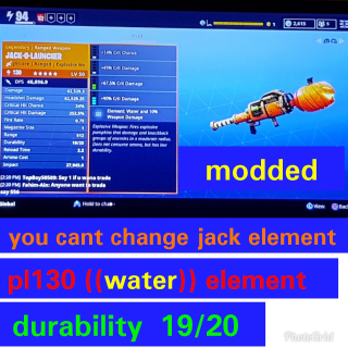 Fortnite water jacko crafter