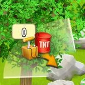 100 TNT hay day