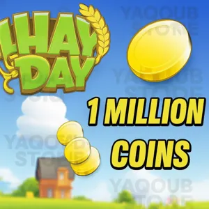 1 m coin hay day lvl40+