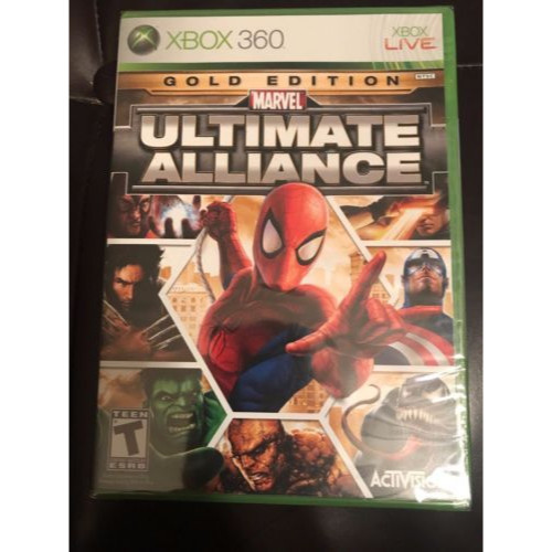 marvel ultimate alliance gold edition xbox 360