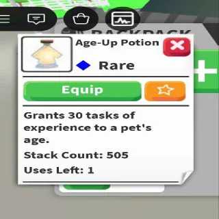 505 Aup + 33k Bucks Adopt Me Acc