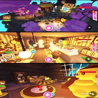 Adopt Me House Build Purple Trees 99